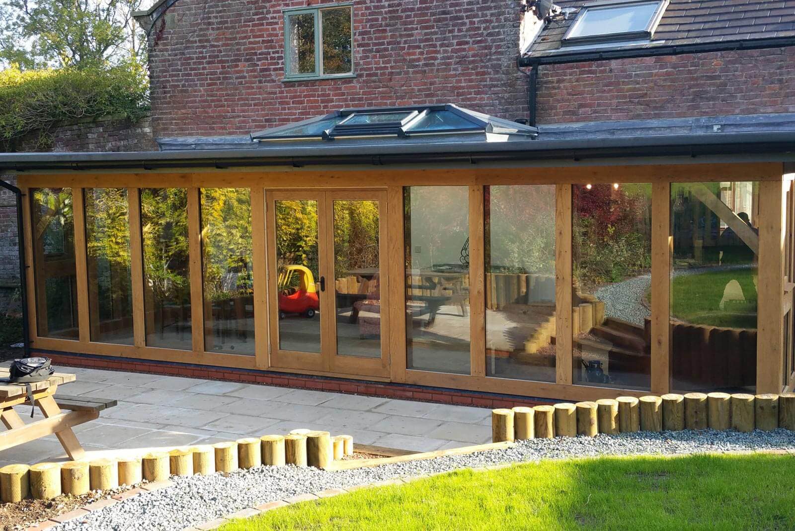 Ke-design: Oak Frame Orangery Oswestry 